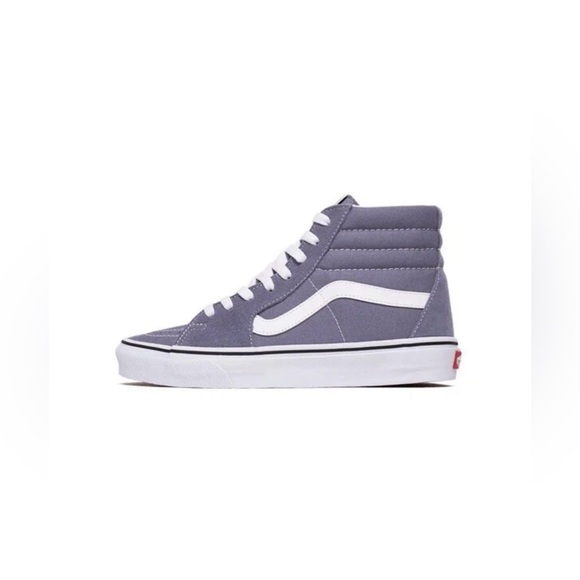 Vans SK8-HI Suede/Canvas Shoes Blue Color- Men’s Size 7 - Picture 13 of 14